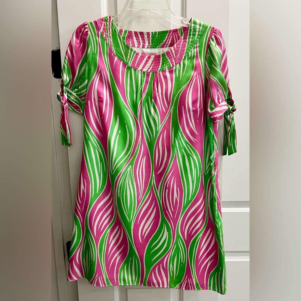 Lilly Pulitzer EUC Silk Shift Dress size 2